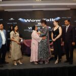Akshitaa Agnihotri Instagram – @wowtalk.in awards celebrity guest my daughter @akshitaa.agnihotri in Delhi @holidayinn