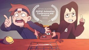 Alaine Baybayan Instagram - Our group film Carrot Case has been officially selected to screen at the ASIFAC Animation Conference and Film Festival 2020! 

This was def one of my fav shots to animate, with a big help from @peanutcruncher
for the background help and @sambbury for the compositing! 🐇👯‍♀️

The film will be available to watch online from Dec 11 to Dec 12 over at the ASIFAC 2020 eventive page. Head over to the link in our bio to check it out! Tickets start at $1 for each Film Screening Package.

Carrot Case is also eligible for the Audience Choice Awards, so if you enjoyed the film we'd really appreciate it if you vote for it too!
.
.
.
#animation