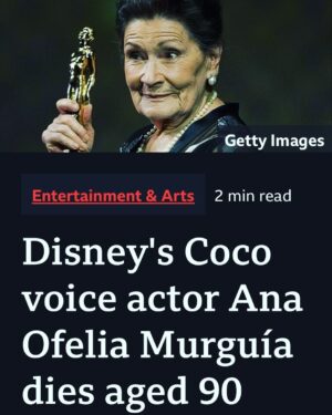 Alanna Ubach Instagram - Ana Ofelia Murguía, the Mexican actress who voiced great-grandmother Mama Coco in the Oscar-winning Disney Pixar animation Coco, has died at age 90. RIP, Reina. 😔❤️❤️❤️🌹🌹🌹🌹🌹🌹
