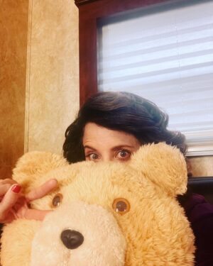 Alanna Ubach Instagram - TED! Coming soon! FASTEN YA SEATBELTS! WOOT! WOOT! @peacocktv @universaltv @macfarlaneseth @scottchristophergrimes @giorgia_whigham @fat_kookaburra