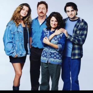 Alanna Ubach Instagram - Mi familia! @peacock #tedtheseries Out now! Check it out!!!
