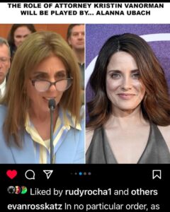 Alanna Ubach Instagram - In the not yet released Gwenyth Paltrow ski trial mini series, I’m thrilled to be playing the scene stealing Kristin Vanorman! She and I are having a Zoom this afternoon. Taking lots of notes! I’ve got this, my friends!!! 😎🤓🥸😎🤓🥸😝 @evanrosskatz