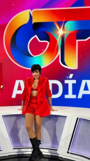 Alejandra Castelló González Instagram - Ayer nos estrenamos vivas y felices con #OTALDIA @operaciontriunfo @primevideoes ❤️💖💙💛💚🧡
.
Gracias por todos los mensajes!!! Aún tenéis muchas cosas por ver!!!! Nos vemos de martes a sábado a las 22h!!! 
.
#ot2023 #operaciontriunfo #primevideo #fiestOT