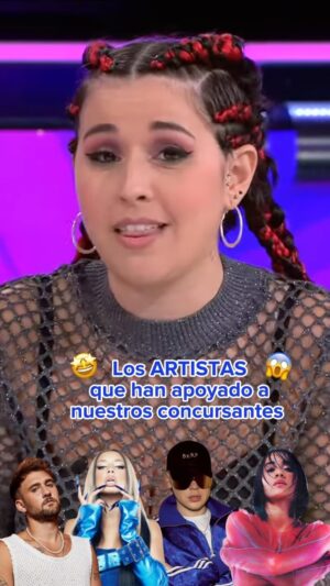 Alejandra Castelló González Instagram - ¡Fuerte pero REAL! 😱🔥🤟🏻 @bizarrap, @aitanax, @lolaindigo, @danifdezmusic y muchos más que nos daria para otro vídeo y programa de OT AL DÍA ¿verdad @primevideoes? ¡Podéis recuperar este momento completo en el #OTAlDía24E! 💙💥 ¿Veis posible alguna colaboración? #OT2023