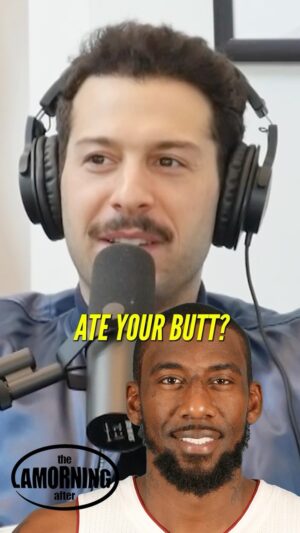 Alesha Renee Instagram - She did WHAT with WHO?!😭😂 #amaristoudemire #lamornemorris #comedypodcast