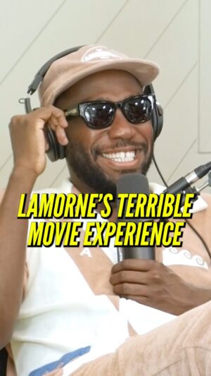 Alesha Renee Instagram - Sit through a movie you hate or watch a movie you love but someone is talking the whole time?🤣 @lamorne #wouldyourather #lamornemorris #movies #comedypodcast #explore