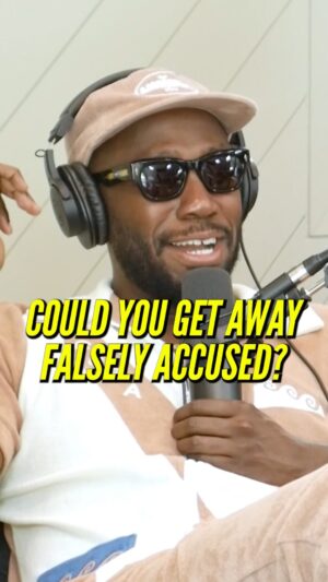 Alesha Renee Instagram - How long could you successfully stay on the run if you were falsely accused of a crime? #polling #lamornemorris #comedypodcast #explore