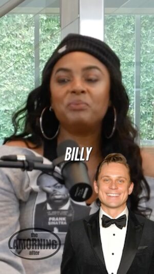 Alesha Renee Instagram - let’s take a poll i’m trying to see something …. Is billy right ? or are men just scurred? lolol 😜😜 full episode is in Bio @thelamorningafter podcast
