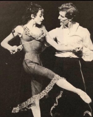 Alessandra Ferri Instagram - I was sent this photo of me in my first Mayerling with the wonderful Wayne Eagling Baby me at 18 years old …. Once upon a time…😅😂💫