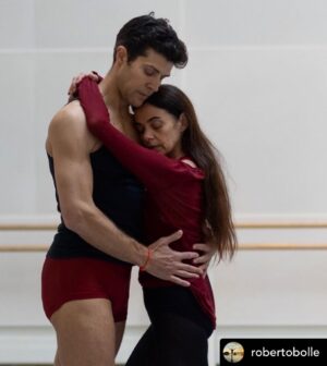 Alessandra Ferri Instagram - Tonight @teatroallascala i am so happy to be dancing the gorgeous pdd After the Rain with Roberto .Very very special ❤️ @robertobolle @wheeldony  Ph @dancersdiary