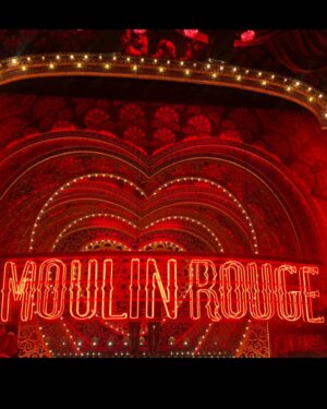 Alex Kingston Instagram - Had the most fab time at Moulin Rouge tonight!! How wonderful life is, come what may, it won’t be a bad romance….Go see it and live like tomorrow doesn’t exist!! xx
