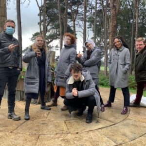 Alex Kingston Instagram - a few behind the scenes glimpses from the past three seasons…it’s been a joy and a pleasure working with this special creature family. Hope you all enjoy season three xx @adiscoveryofwitchestv @sundancenow