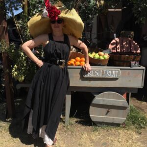 Alex Kingston Instagram - Went "incognito" to the Renaissance Faire
