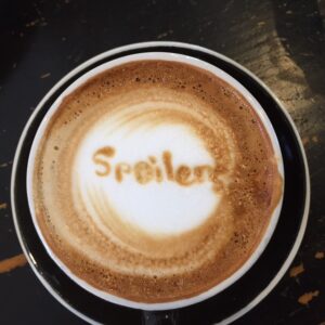 Alex Kingston Instagram - @joansonthird surprised me with a whovian cappuccino!
