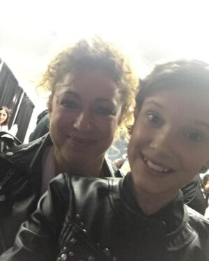 Alex Kingston Instagram - River and 11 ?! Stranger things  can happen !!!!!