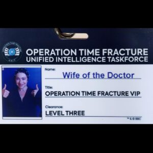 Alex Kingston Instagram - Saved the universe on a thursday just in time for the jubilee. What happened at @dwtimefracture you’ll just have to see for yourself…Spoilers sweetie xx