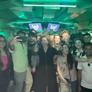 Alex Kingston Instagram - Saved the universe on a thursday just in time for the jubilee. What happened at @dwtimefracture you’ll just have to see for yourself…Spoilers sweetie xx