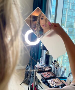 Alexa Nisenson Instagram - shes back!! ♥️ bby’s first carpet in a hot minute. the whole damn glam fam got together for this one. my magical angels since 10 yrs old… @ryanrichman @antonmakeup and @stylelvr create magic EVERY SINGLE TIME we do something. last nights @netflix @cobrakaiseries season 5 premiere was amazing. such a huge fan of the show!! and a very special thank you to @hotelindigodtla and everyone there who let us call HOTEL INDIGO LA our home for a day! Insanely in love with this property and their amazing staff who make you feel so welcome!! #hotelindigolosangeles #hotelindigo #cobrakai #netflix
