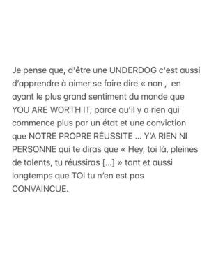 Alexandra Cosentino Instagram - Si pour devenir un vrai cow-boy tu dois tomber de ton cheval at least 100 fois… 🥹 Ce petit talk te ré-apprendra ce que les down de la vie nous font trop souvent oublier.

Dédicace spéciale à une GlowGirl que j’adore, you know who you are & you are FABULOUS ! 🫶🏽🌼❤️ 

#coulisses #coachingpersonal #underdogmentality #bulldogdetermination