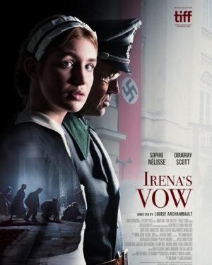 Alexandra Stréliski Instagram - Heading to the TIFF for the premiere of this film I had the chance to score this year 🫶🏻😊

It’s always a pleasure to score a film that tells a true story of humanity and resilience. And it surely was the case of Irena Gut, a polish nurse who hid twelve Jews inside the house of a nazi officer during WW2. Beautiful story and beautiful team to tell it with. 

Merci @loulouarchambault pour ta confiance et à mes collègues @max_navert et @porioux pour les longues heures passées ensemble à Noël à travailler sur ce projet d’envergure. Et bien sûr bravo à @sophie__nelisse et @dougray_s55 qui incarnent les personnages principaux de ce récit. 

See you Sunday Toronto. #tapisrouge #worldpremiere Xxx