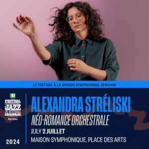 Alexandra Stréliski Instagram - 𝑁𝑒́𝑜-𝑅𝑜𝑚𝑎𝑛𝑐𝑒 𝑜𝑟𝑐ℎ𝑒𝑠𝑡𝑟𝑎𝑙𝑒 ⚘

Je serai à la Maison symphonique le 2 et le 3 juillet prochain pour un spectacle inédit en formule acoustique au @festivaljazzmtl! ✨ 18 musicien.ne.s sur scène, des pièces de mes trois albums et quelques hommages à des musiques de film qui ont une place spéciale dans mon coeur. Trop hâte!! 🤗 

📷 @ele4la