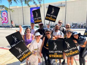 Alexandra Shipp Instagram - #unionstrong @sagaftra @wgawest