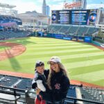 Alexandria DeBerry Instagram - checked 2 new stadiums off our list ⚾️ Fenway ✔️ Progressive field ✔️ love cheering on #46 if you couldn’t tell from the video in the last slide ❤️ @tylerbeede @cleguardians