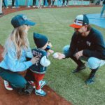 Alexandria DeBerry Instagram - checked 2 new stadiums off our list ⚾️ Fenway ✔️ Progressive field ✔️ love cheering on #46 if you couldn’t tell from the video in the last slide ❤️ @tylerbeede @cleguardians