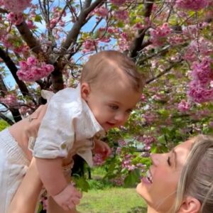 Alexandria DeBerry Instagram - one year ago 🌸 
church, cherry blossoms,   strolling the Meguro river with my boys. 

I remember being anxious to be living half way across the world with a 6 month old, in a foreign country where I don’t speak the language or know anyone… but it ended up being one of the most unbelievable experiences of our lives. 

this was our first week in Japan & Beaux’s 1st time in church.  Seeing people from all over coming together to worship God together in both English & Japanese was incredible   so so special. 

I had been disappointed that our trip had gotten pushed so we had missed peak cherry blossom season.. but after walking out of service that day, we found this beautiful area in full bloom, bursting pink! 
it felt like a little God smile telling me everything was going to work out just fine 🫶🏼

Trusting where God leads is always an adventure… my hope is to hand over my own plans   doubts & bravely follow wherever He guides! I’ll be sure to have my Google Translate app ready too, just in case 😜🌎💮