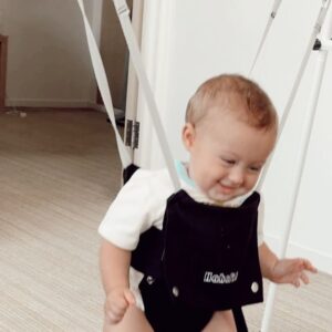 Alexandria DeBerry Instagram - BEAUX DIESEL months 6   7 ⚡️ (swipe for the cutest lil sushi roll in his new fit 🎎)

officially 7 months today & has: 
🇯🇵 moved to a new country   got his 1st passport stamp 
✈️ taken his 1st flight / taxi ride / train
🍓 started food & is a big fan of strawberries   sweet potato 
⚾️ attended his 1st baseball game (go @yomiuri.giants )
🦷 had 2 bottom teeth poke through
💪🏼 can hold a plank   starting to crawl
👀 has lashes a girl can only dream of
😁 thinks his daddy is hysterical
📸 loves the attention he gets from sweet strangers when out   about here

#babymilestones #6monthsold #7monthsold #beauxdiesel #babybeede2022 #babyfever #blueeyedboy #babyboystyle