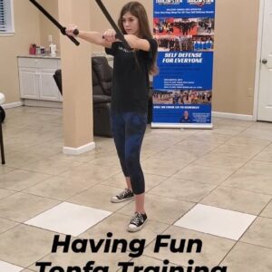 Alexis Arnold Instagram - Having fun tonfa training @dragonsdensda with @profmarkdong wearing my @urpwear Tshirt!  #tonfa #training #martialarts #ninja #actress #actionstar #action #alexisarnold #alexisarnoldactress #alexisarnoldmodel #tongfa #tuifa #unlikeregularpeople #urp #selfdefense #fight #dragonsden #teenagemutantninjaturtles #ninjatraining #vampireslayer #shadowhunters #producer #director #studio