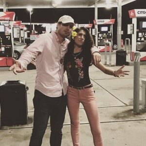 Alexis Eddy Instagram - Just a casual picture of me n my favorite rapper.

My favorite white guy in general, actually. 
#lexnemoneyS6
#WeDontNeedNoRealityHoes