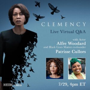 Alfre Woodard Instagram - So hyped to sit down and talk for real w/ Black Lives Matter dynamic co-founder @patrisse_cullors to discuss @Clemencythefilm and so much more, this Weds @ 1pm PST. RSVP at the link in my bio and stream @clemencythefilm for free now through July 31st
