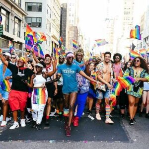 Alfre Woodard Instagram - A Rainbow leaves no one out. 
We All find shelter and fellowship under this flag. Our LGBTQIA  Folk and all the varied expressions of ‘Family’ who embrace them.
How Proud We Are!