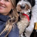 Ali Larter Instagram - This is how we Apres! Forever gold, baby. Last week to get 20% off with my code ✨HOLIDAY20✨and free shipping before Christmas. Cheers! ✨🍷✨