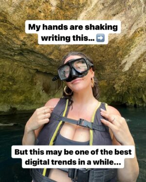 Ali Tate Cutler Instagram - My fingers are SHAKING typing this knowing I am going to post this.

But truth and authenticity go hand and hand and if I am mentoring women on being their magnetic self, I better start practicing this work in a chop wood, carry water kind of way.

This is post 1 of posting every day for a month so I can fall back in love with this app and create a space for all of the contrarian women out there.
