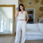 Ali Tate Cutler Instagram - Comment LINK to get my fits straight to your DM 🔥🥐⬇️ One month in my favorite city of Austin, Tx wearing my French faves @sezane #sezanepartner