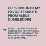 Ali Tate Cutler Instagram - If you are holding out for universal popularity, you will be in this cabin for a very long time. Drop a 🔥 if Dumbledore’s authenticity vibe hits