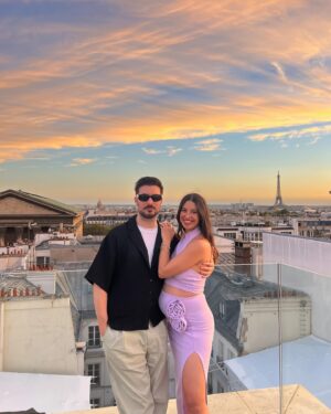 Alia Chergui Instagram - Happy Birthday mon meilleur 🤍 
Dernier anniversaire avant l’arrivée de la personne la plus importante de notre vie Incha’Allah 🤲