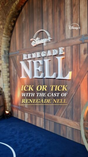 Alice Kremelberg Instagram - On our way to buy a powdered wig and tights!

#RenegadeNell, a new original series is now streaming on Disney .