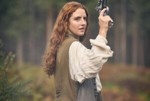 Alice Kremelberg Instagram - Introducing Miss Sofia Wilmot, her unhealthy obsession - Nell Jackson @louisadodgeharland & this whole family of hooligans ♥️ @jakeldunn @adrian_lester 
.
.
#theballadofrenegadenell @disneyplus #sallywainwright #originalseries #theballadofrenegadenell 
📸 @robertviglasky
