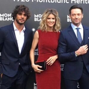 Alice Taglioni Instagram - Repost @marilynagencyparis Top Talented @marlontx @alicetaglioni_officiel @thehughjackman have fun @montblanc Party in Florence #1926montblancheritage