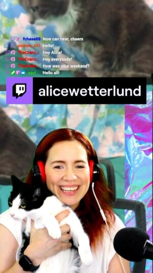 Alice Wetterlund Instagram - Did you know I stream on twitch? Come seeeeee