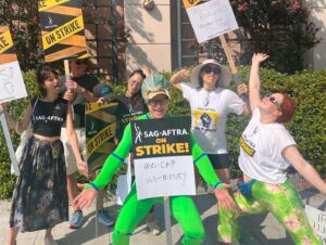 Alice Wetterlund Instagram - Fire. Your. CEOs. #strike #sagaftrastrong #wgastrong