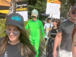 Alice Wetterlund Instagram - Fire. Your. CEOs. #strike #sagaftrastrong #wgastrong