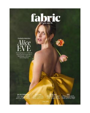Alice Eve Instagram - @londonfabricmag out now in support of Belgravia. Also in support of you all, and us all, in this time of huge upheaval. With love, as always 🌼