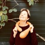 Alice Waters Instagram - Looking for the silver lining of this pandemic! I think it has to do with this tromboncini squash that Fritz Haeg grew at his art commune called Salmon Creek Farm ! It is a Sicilian variety that I do not know how to prepare. Any suggestions? Maybe it is just a necklace to remind me about the worlds amazing biodiversity !