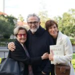 Alice Waters Instagram - My dear friends Massimo and Lara! They are doing such amazing work at @foodforsoul_it building REFETTORIOS around the world to reduce food waste and feed the communities where they’re based. There is a beautiful one in San Francisco, and I can’t wait to visit the one in Harlem some day! As Lara says, “Each is unique: they may look different but they feel the same.” That’s what happens when you lead with values and let everything else fall into place! It’s the only way! Photo credit: Kathryn Davis, Stanford Center on Philanthropy and Civil Society