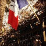 Alice Waters Instagram - Sherry Olsen painted OPEN on our French flag so you can tell when our marketplace is open when you are driving past in the car. Wednesday through Sunday you can order ahead (link in bio) or drop by. @chezpanisse