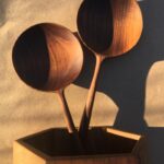 Alice Waters Instagram - My daughter @fannysinger's company @permanentcollection is offering this handmade walnut wood salad server set and utensil holder to raise money to support @alexandriahousela and @oaklandelizabethhouse, two vital organizations that house and feed women and children in California. THANK YOU! $4,590 was raised!